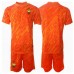 Maillot de foot France Gardien Extérieur vêtements enfant Europe 2024 Manches Courtes (+ pantalon court)